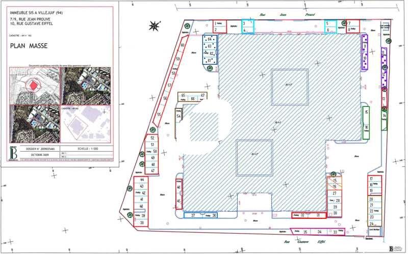 Location bureaux 1028 m² divisibles à partir de 110 m²