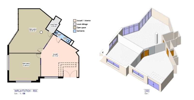 Location entrepots 147 m² non divisibles