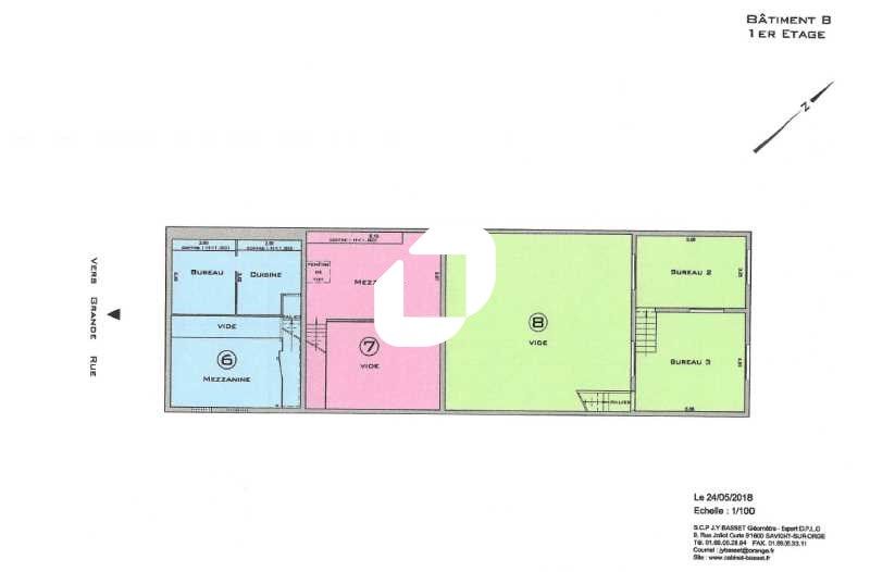 Location entrepots 75 m² non divisibles