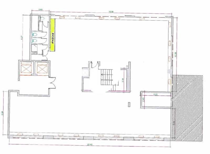 Vente bureaux 288 m² non divisibles