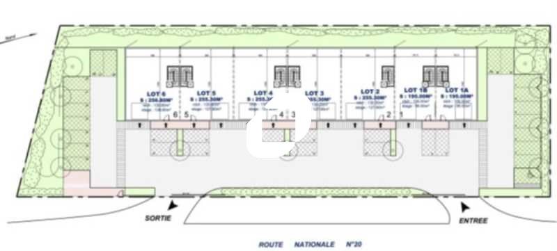 Vente entrepots 1668 m² divisibles à partir de 195 m²