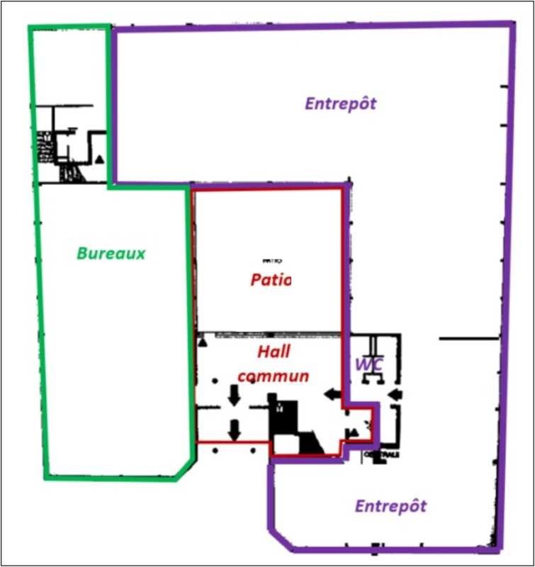 Location entrepots 2112 m² divisibles à partir de 1056 m²