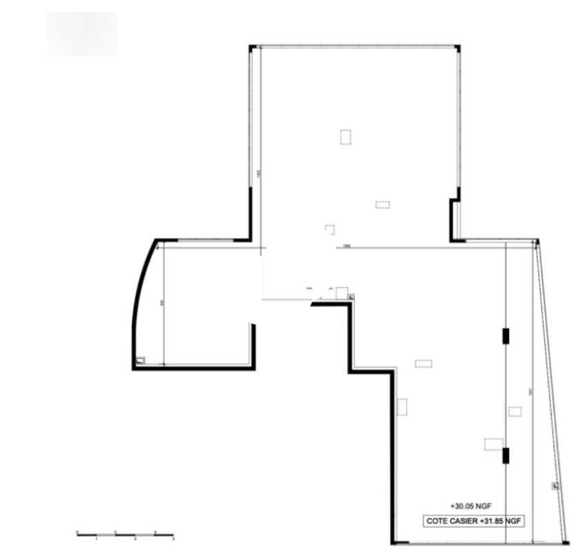Location locaux commerciaux 295 m² non divisibles