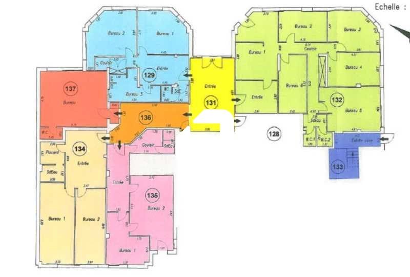 Location bureaux 59 m² non divisibles