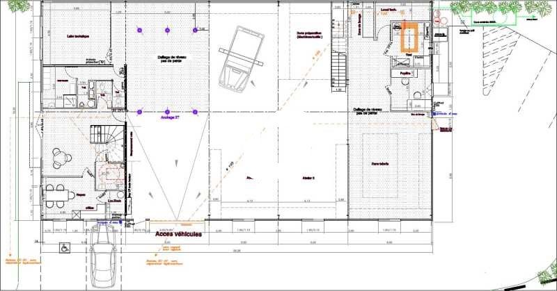 Location entrepots 650 m² non divisibles