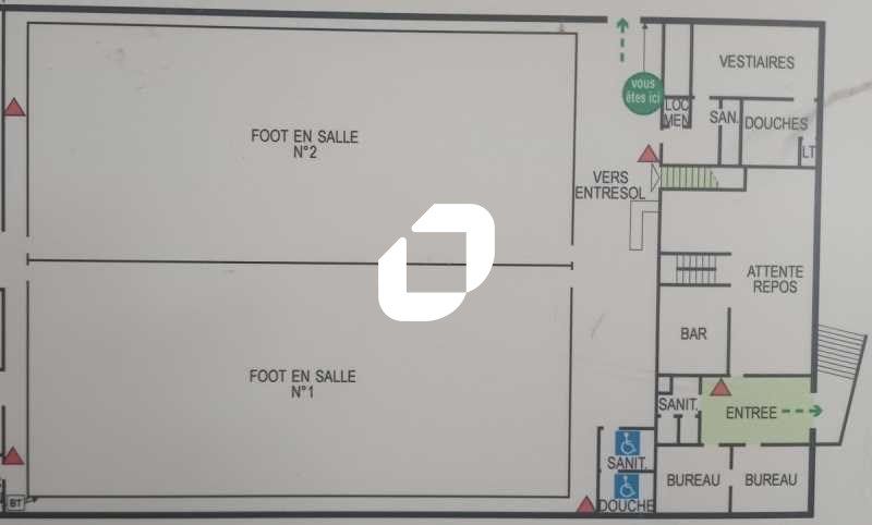 Location entrepots 1171 m² non divisibles