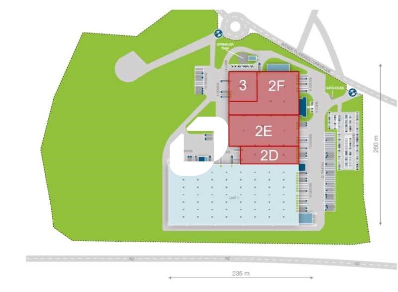 Location entrepots 11388 m² divisibles à partir de 4488 m²