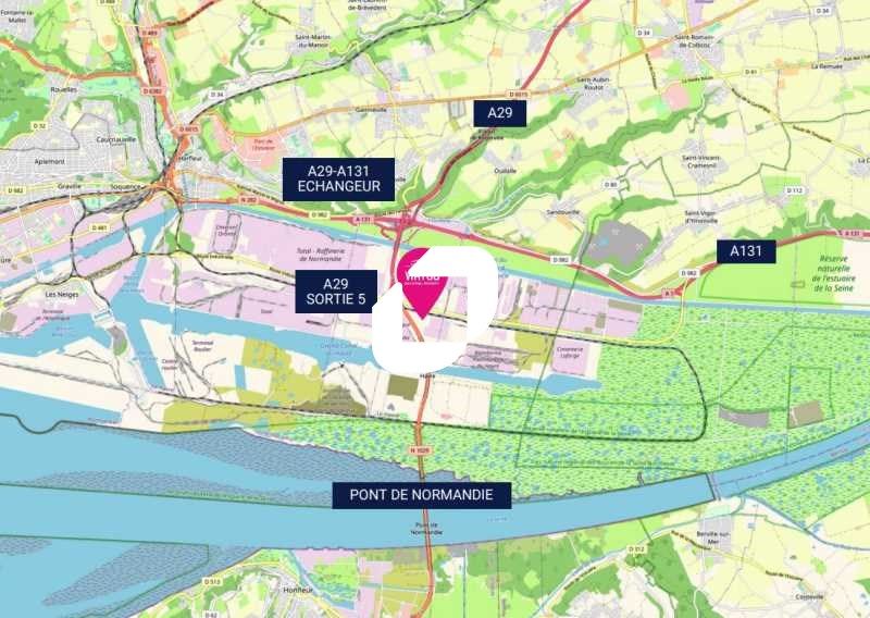 Location entrepots 22250 m² divisibles à partir de 12000 m²