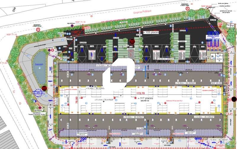 Location entrepots 25702 m² divisibles à partir de 475 m²