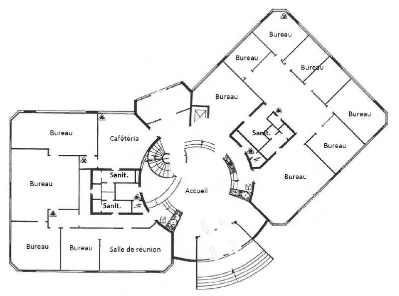 Vente bureaux 791 m² divisibles à partir de 252 m²