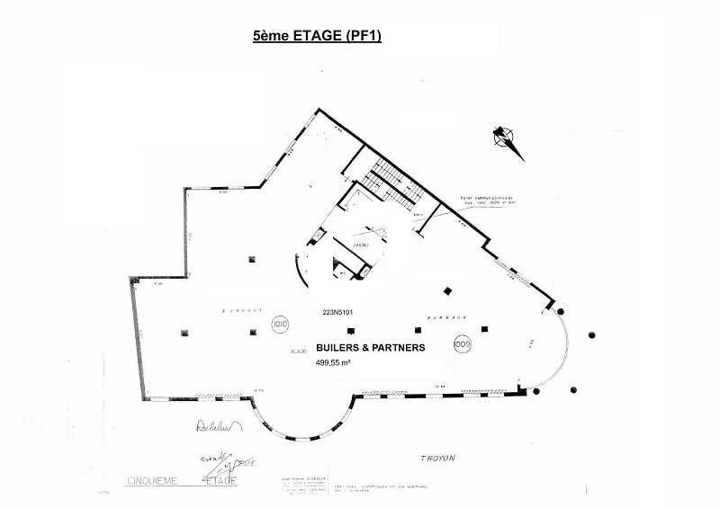 Location bureaux 1092 m² divisibles à partir de 292 m²