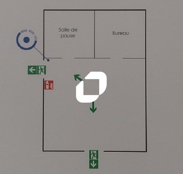 Location bureaux 69 m² non divisibles