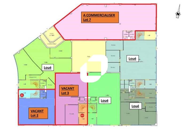 Location entrepots 791 m² divisibles à partir de 128 m²