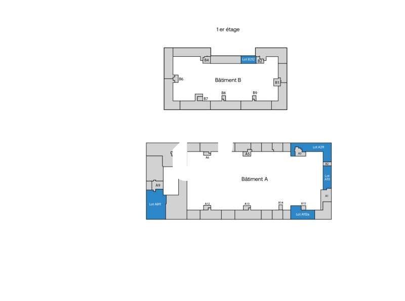 Location bureaux 3776 m² divisibles à partir de 95 m²