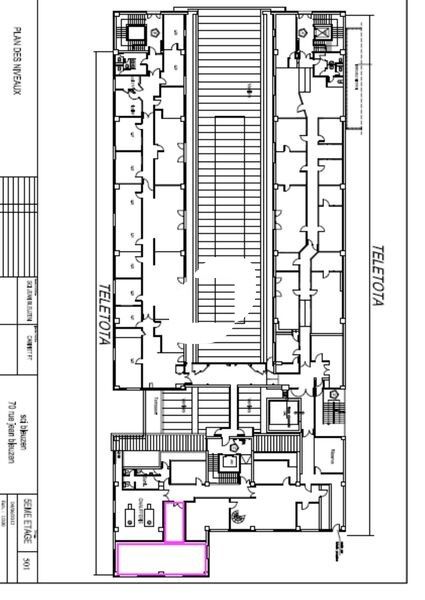 Location bureaux 2091 m² divisibles à partir de 60 m²