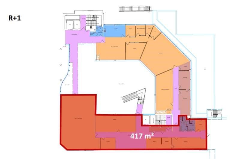 Location bureaux 3176 m² divisibles à partir de 447 m²