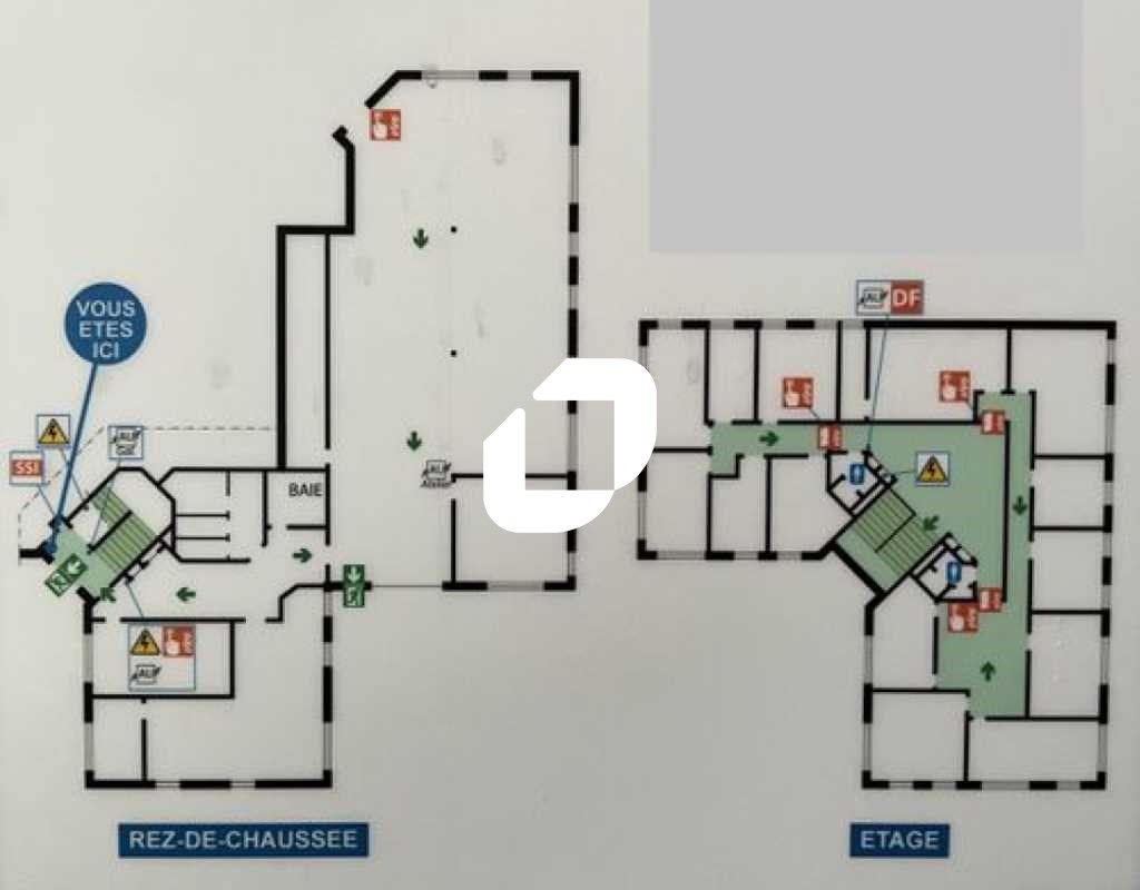 Location bureaux 1532 m² divisibles à partir de 747 m²
