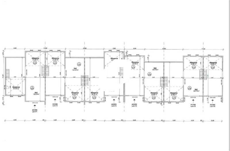 Location entrepots 260 m² divisibles à partir de 130 m²