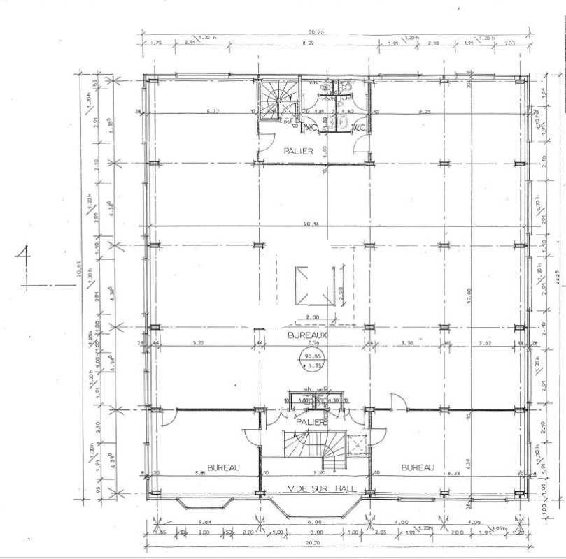 Location bureaux 414 m² divisibles à partir de 30 m²