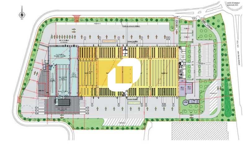 Location entrepots 28606 m² divisibles à partir de 5200 m²