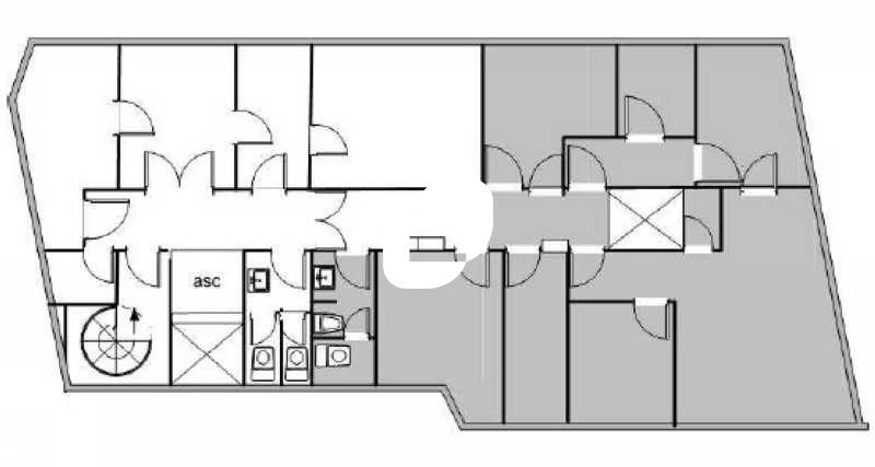 Location bureaux 98 m² non divisibles
