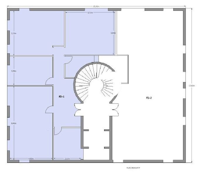 Location entrepots 167 m² non divisibles