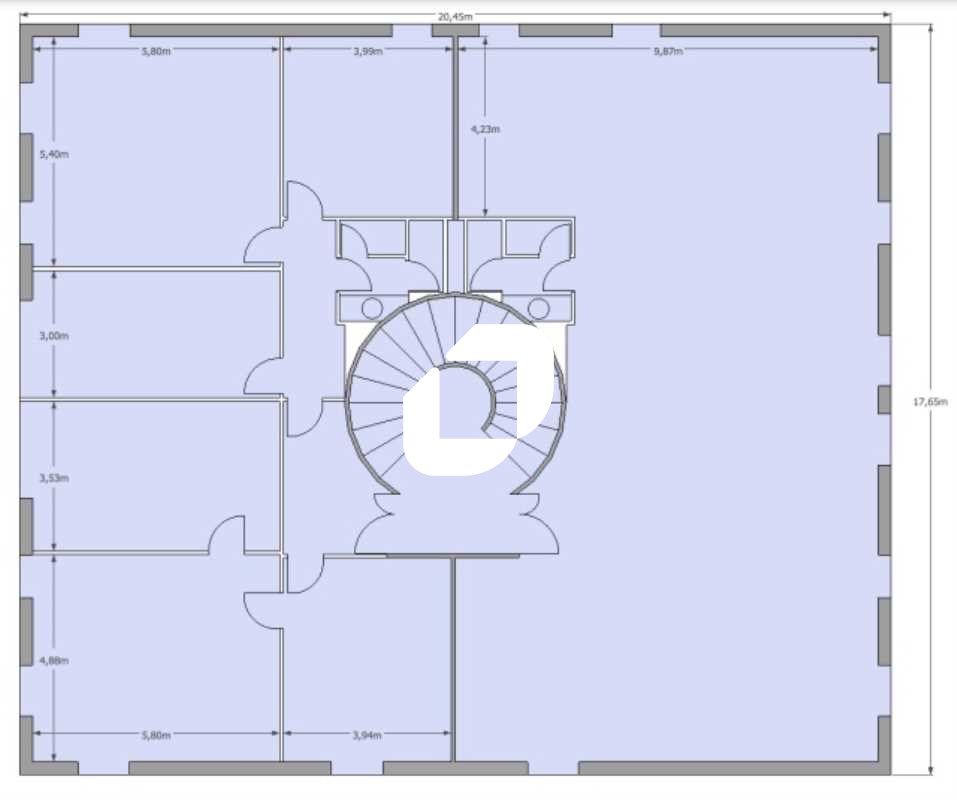 Location bureaux 969 m² divisibles à partir de 78 m²