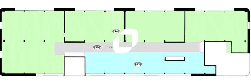 Vente bureaux 345 m² non divisibles