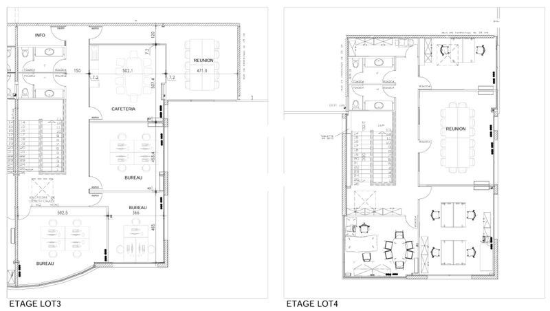 Location entrepots 2244 m² divisibles à partir de 1113 m²