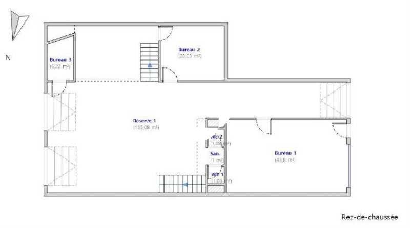 Location entrepots 350 m² non divisibles