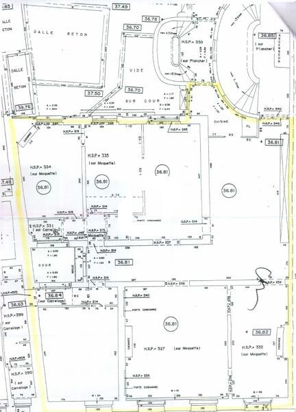 Location bureaux 150 m² non divisibles