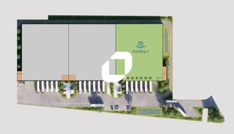 Location entrepots 4491 m² non divisibles