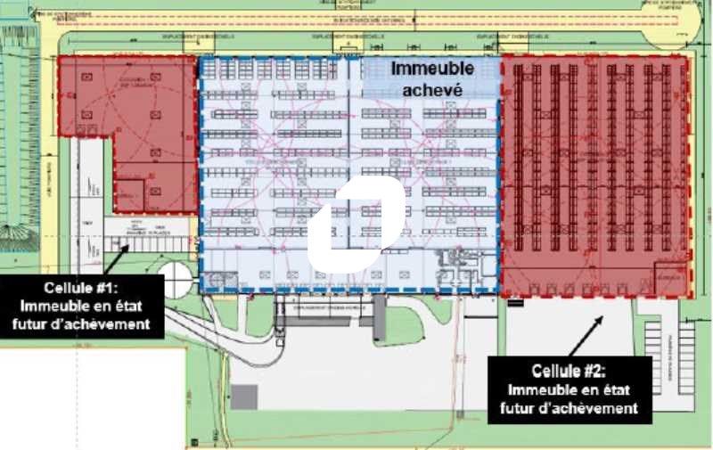 Location entrepots 13723 m² divisibles à partir de 6423 m²