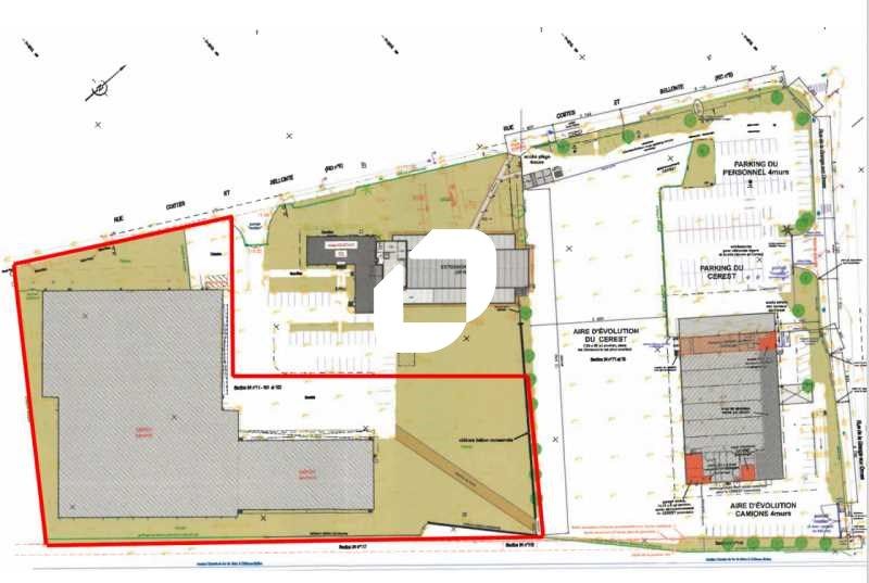 Vente entrepots 7000 m² non divisibles
