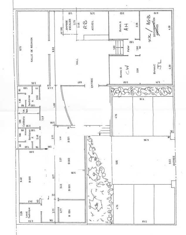 Vente bureaux 480 m² non divisibles
