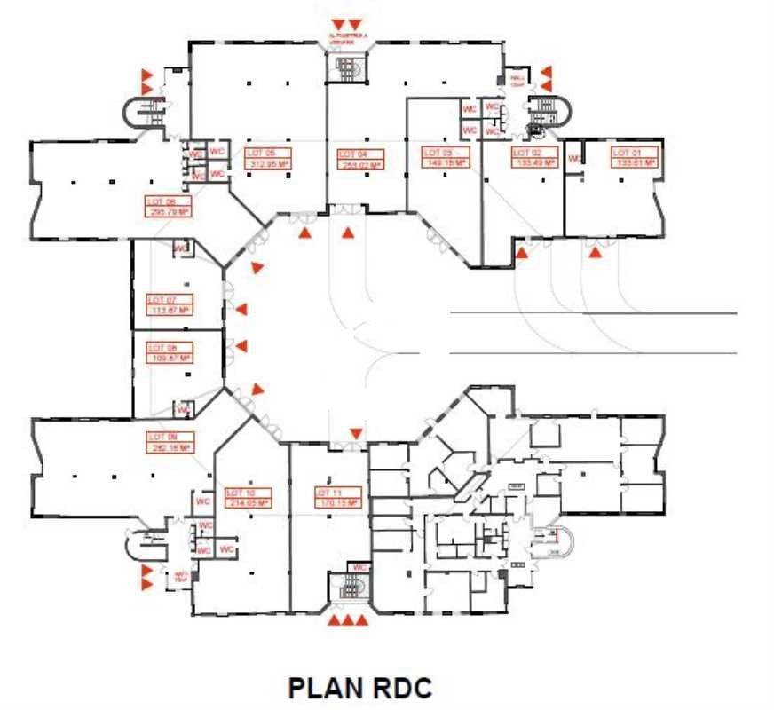 Location entrepots 249 m² non divisibles