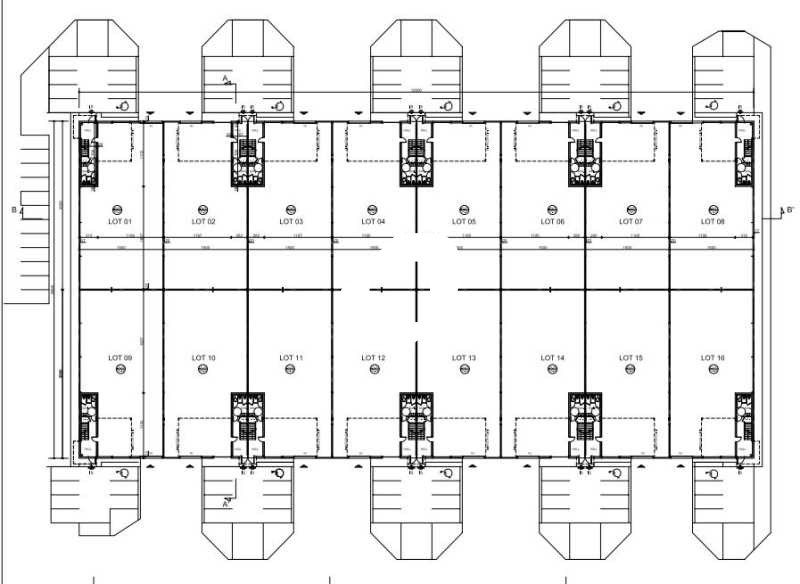 Location entrepots 1030 m² divisibles à partir de 515 m²