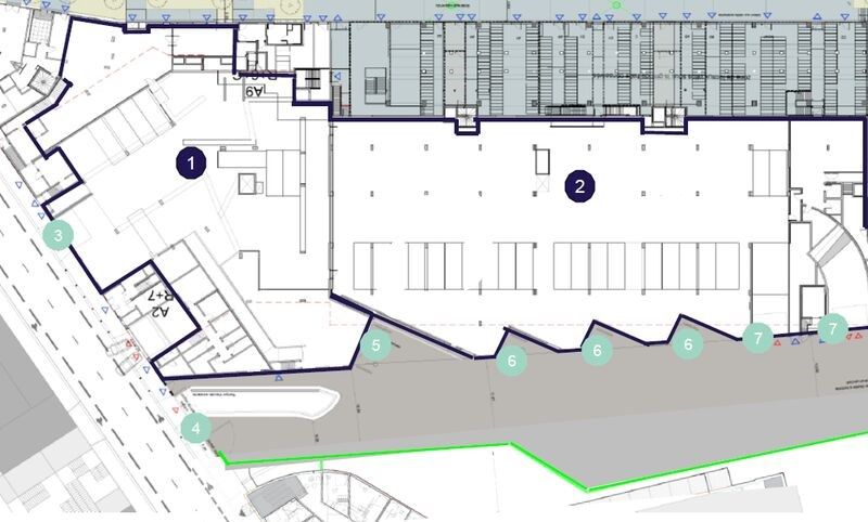 Location entrepots 5896 m² divisibles à partir de 42 m²