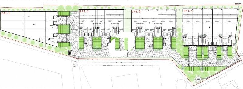 Location entrepots 8554 m² divisibles à partir de 383 m²