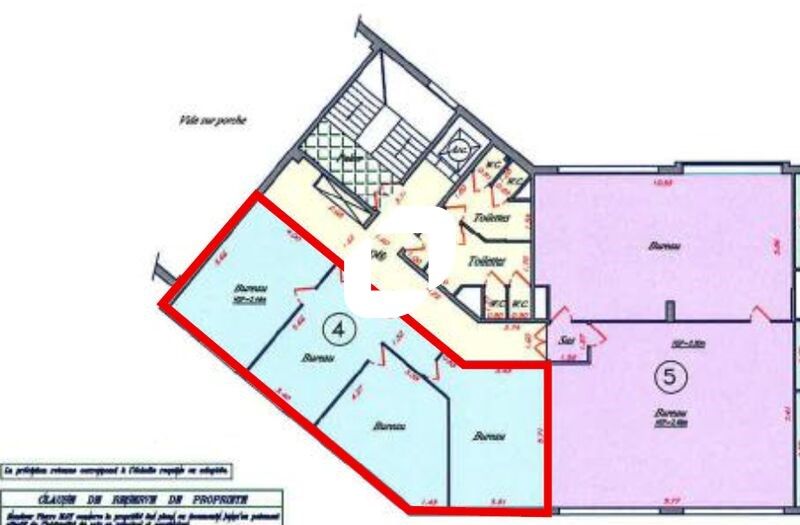Location bureaux 924 m² divisibles à partir de 25 m²