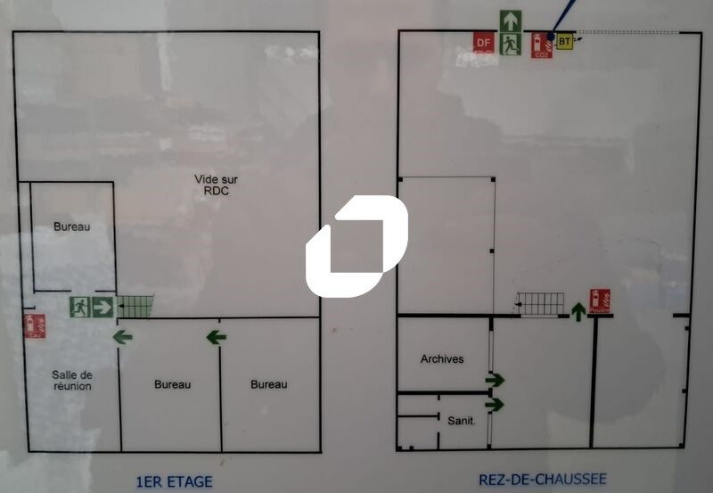 Location entrepots 306 m² non divisibles