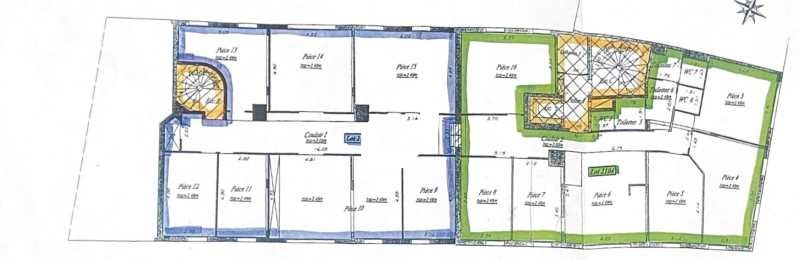 Vente bureaux 369 m² non divisibles