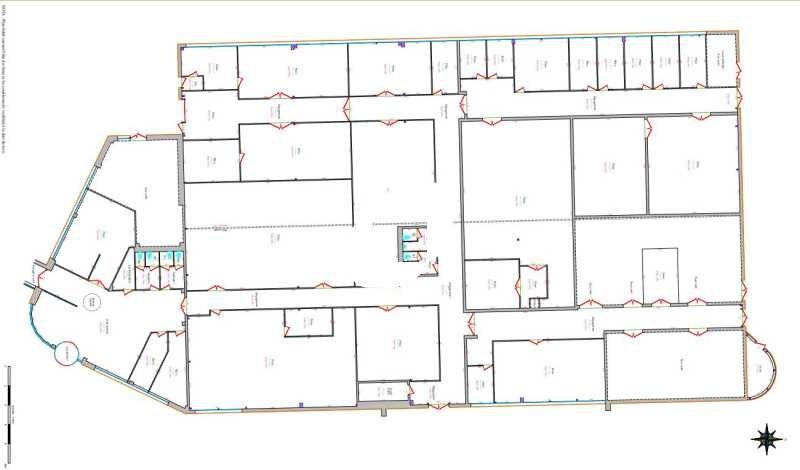 Location entrepots 2486 m² non divisibles