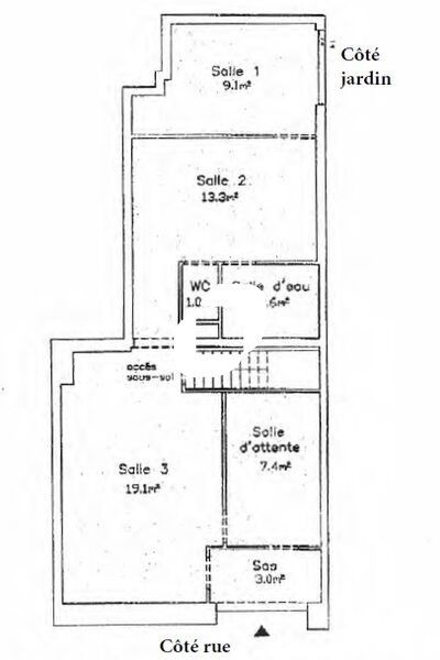 Vente locaux commerciaux 80 m² non divisibles