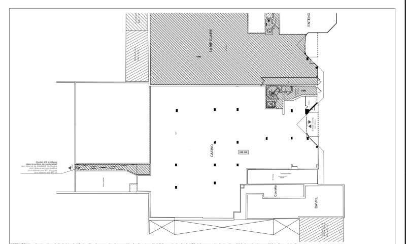 Location locaux commerciaux 1566 m² non divisibles