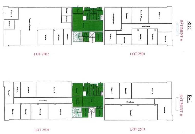 Location entrepots 2300 m² divisibles à partir de 574 m²