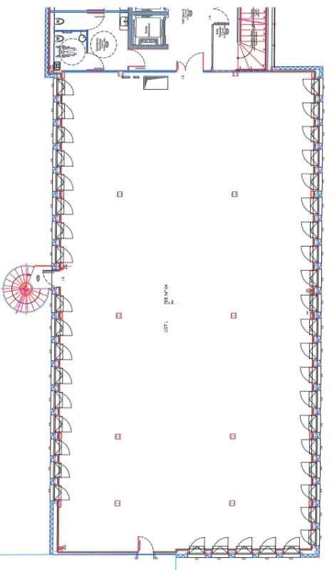 Location bureaux 610 m² divisibles à partir de 222 m²