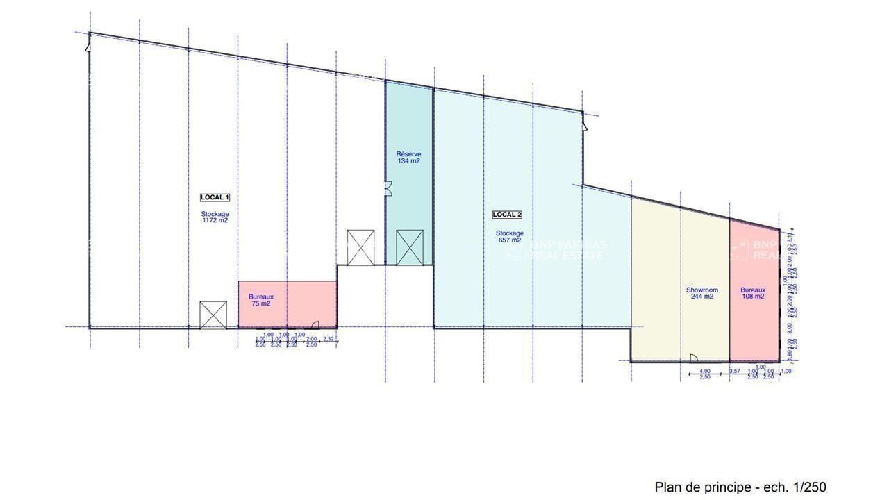 2400 m² pour ce activité en location à Toulouse