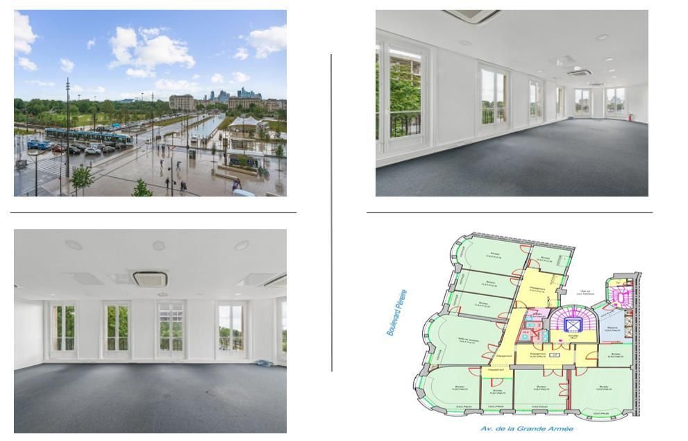 260 m² pour ce bureaux en location à Paris