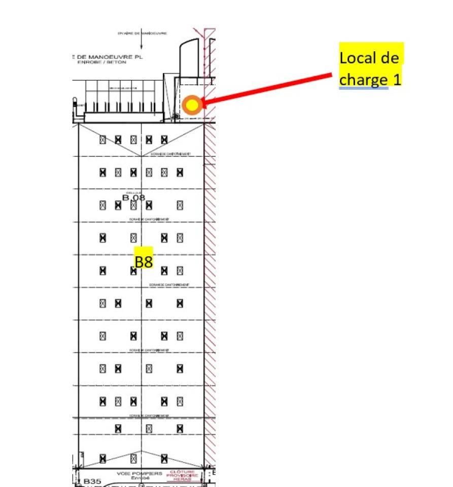 32019 m² pour cetentrepôts classe a en location à Le coudray-montceaux